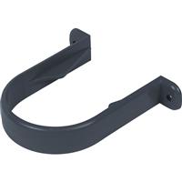 Aquaflow 68mm Downpipe Clip in Anthracite Grey PVCU