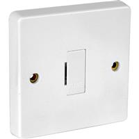 Crabtree 13A Fused Spur Unswitched in White Plastic