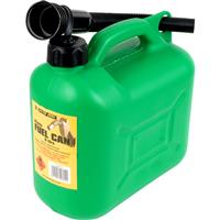 Silverhook Plastic Fuel Can 5L in Green