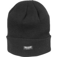 Thinsulate Hat in Black Acrylic