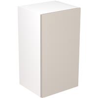 Kitchen Kit Flatpack Slab Kitchen Cabinet Wall Unit Ultra Matt 400mm in Light Grey MFC