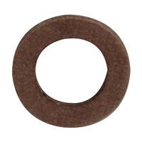 Fibre Washer 1/2" (100 Pack) in Black