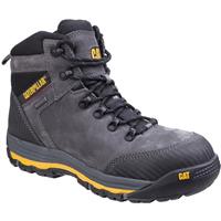 CAT Men's erpillar Munising Waterproof Safety Boots in Dark Grey