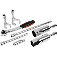 Todays Tools Tap Backnut & Tap Connector Set 1/2"-3/4" in Chrome