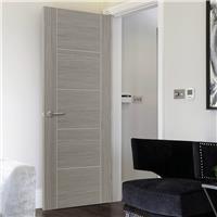 JB Kind Lava Laminate Internal Door FD30 44 x 1981 x 762mm in Grey