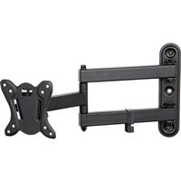 Thor Full Motion TV Mount Twin Arm 32" in Black Steel