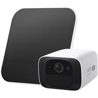 Eufy C210 SoloCam With Solar Panel Black / in White Polycarbonate