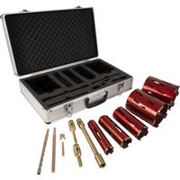 Spectrum OX Pro Dry Core Drill Bit Case MS5 (5 Piece) Steel