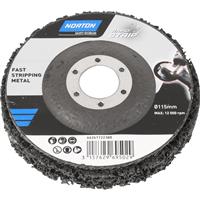 Norton Rapid Strip Rust Disc 115 x 22mm
