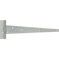 GateMate Medium Tee Hinges 400mm Bright Zinc (2 Pack) in Silver
