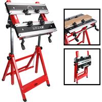 Minotaur Professional Workbench in Red Steel