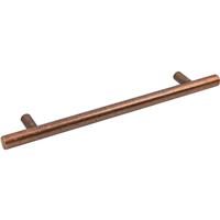 Hafele Bartram Bar Handle Antique 160mm in Copper Steel