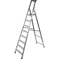 TB Davies HDUTY-P Professional Platform Step Ladder 8 Tread Aluminium