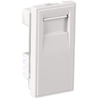 Euro Module Telephone Outlet BT Slave in White