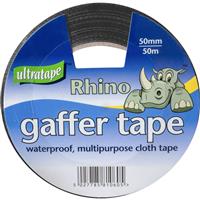 Ultratape Heavy Duty Cloth Duct Tape 50mm x 50m in Black