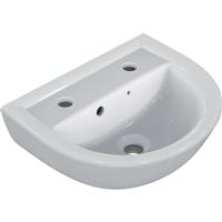 Armitage Shanks Sandringham 21 Basin 45cm 2 Tap Hole in White Ceramic