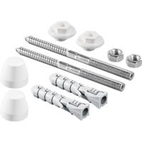 Rawlplug Sanitary Fixing Kit Basin Fixing Small (8x100mm) in Silver