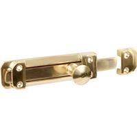 Brass Tower Bolt 100mm in Gold