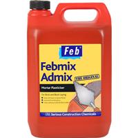 Feb mix Admix Original Mortar Plasticiser 5L