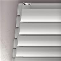 Ximax Bristol Double Horizontal Designer Radiator 410 x 1500mm 3805Btu in White Steel