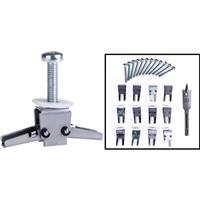 Deltaleigh T-Bolt Hanging Kit (12 Pk) in Chrome