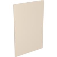 Kitchen Kit Flatpack J-Pull Kitchen Cabinet Base End Super Gloss 900mm in Cashmere Mdf