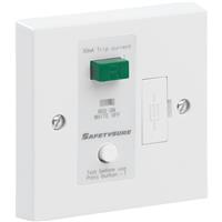 SafetySure RCD Spur 1 Gang 13A 30mA in White
