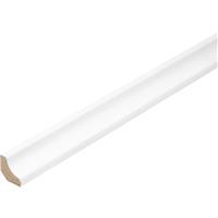 Unika Laminate Scotia (10 Pack) in White Wood