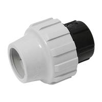 Aquaflow MDPE Stop End 25mm in White