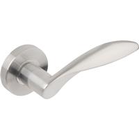 Jigtech Cresta Door Pack Satin Privacy in Chrome Aluminium Zinc Alloy