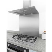 Cata Stainless Steel Splashback 70cm in Silver