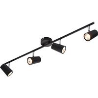 Inlight Harvey 4 Light Bar Spotlight Black Steel