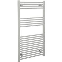 Kudox Flat Ladder Towel Radiator 1200 x 600mm 1976Btu in White Steel