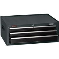 Draper Intermediate Tool Chest 26" 3 Drawer in Black Steel