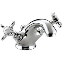 Bristan 1901 Taps Basin Mixer in Chrome Brass