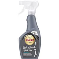 Simoniz Back to Black Tyre & Trim Trigger 500ml Plastic