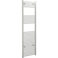 Flume Flat Ladder Towel Radiator 1800 x 500mm 2556Btu in White Steel