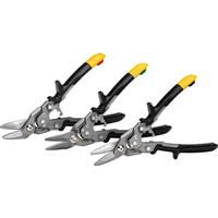 ToughBuilt Aviation Tin Snip Set 3 Piece Set Steel