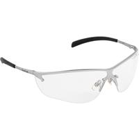 Bolle Silium Safety Glasses Clear in Silver Metal