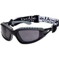 Bolle Tracker Hybrid Safety Glasses Smoke in Black