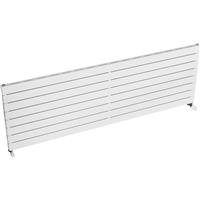 Ximax Oxford Slim Duo Horizontal Designer Radiator 595 x 1800mm 5635Btu in White Steel