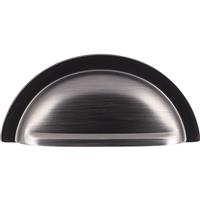 Carlisle Brass Oxford Cup Pull in Gun Metal Zinc Alloy