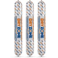 Dryzone 600ml Damp Proofing Injection Cream (3 Pack) - DPC Rising Damp Treatment 600ml