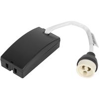 V-TAC GU10 Connector with Fastfix in Black Polycarbonate