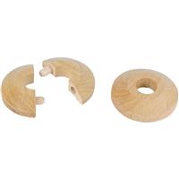 Unika Real Wood Pipe Collar Oak (2 Pack)