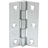 Perry Grade 7 Spun Pin Fire Door Hinge 75mm Bright Zinc Plated (2 Pack) in Steel