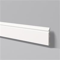 Noel and Marquet Polymer Ogee Skirting FL2 120mm x 15mm x 2m (7 Pack) in White