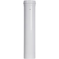 Baxi Flue Extension 0.5m with Fixing Screws in White