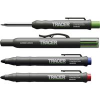 Tracer Marking Kit Assorted (4 Piece) in Black Plastic