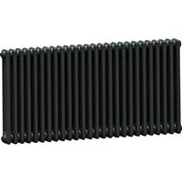 Arlberg Classic 3 Column Volcanic Radiator 600 x 1226mm 5403Btu in Anthracite Steel